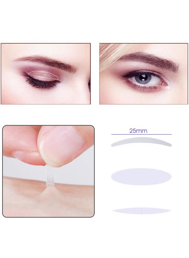 Pormasbenzer 1344Pcs/4Packs Natural Ultra Invisible One&Two Sides Sticky Double Eyelid Tape Stickers, Self-Adhesive Strips, Instant Eyelids Lift Without Surgery, Perfect for Hooded, Droopy, Uneven, Mono-eyelids - Image 5